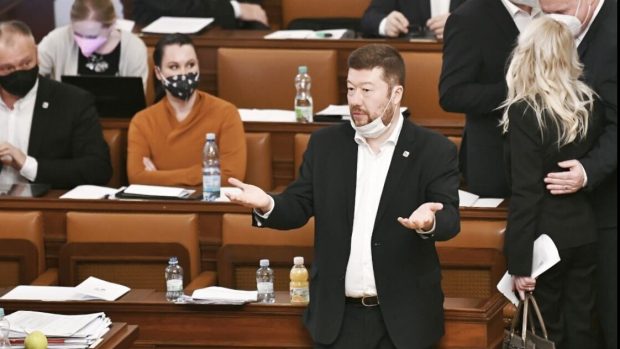 Poslanec a předseda hnutí SPD Tomio Okamura