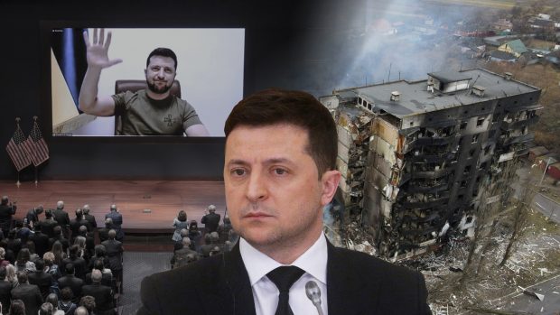 Prezident Volodymyr Zelenskyj už měsíc promlouvá k lidem doma i v zahraničí