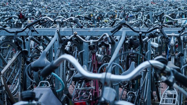 Přes 40 % všech Dánů se do zaměstnání nebo do škol v minulém roce přepravilo na kole.