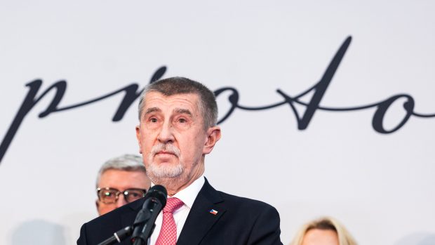 Poražený kandidát na prezidenta Andrej Babiš
