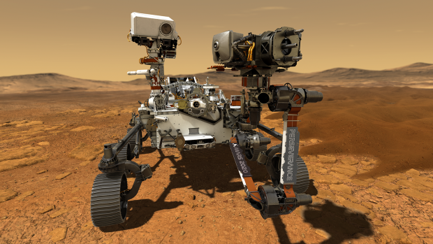 Nové průzkumné vozítko amerického Národního úřadu pro letectví a vesmír míří na Mars