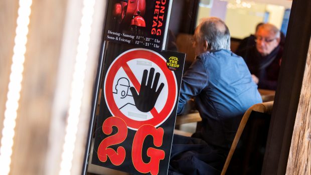Takzvané pravidlo 2G platí v některých restauracích a dalších místech v Německu