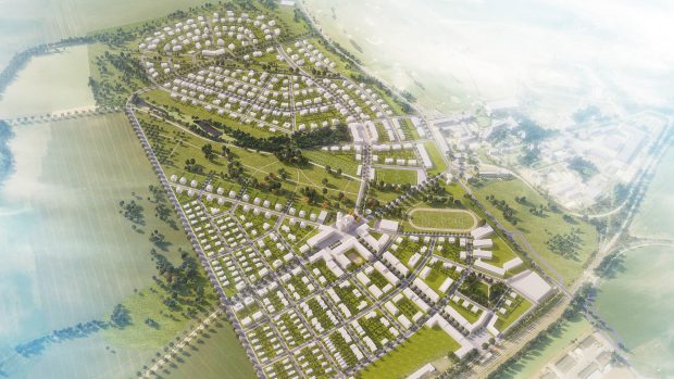Předběžný plán, jak by měla obec Nový Zeleneč vypadat