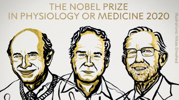 Držitelé Nobelovy cena za fyziologii a lékařství za rok 2020