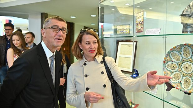 Andrej Babiš a Tünde Bartha na snímku z května 2019