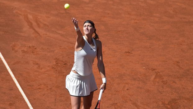 Petra Kvitová na Prague Open.