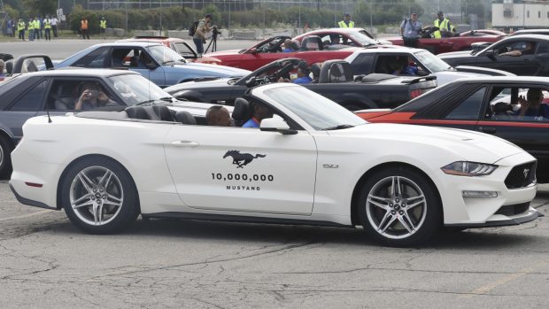 Desetimiliontý vůz Ford Mustang