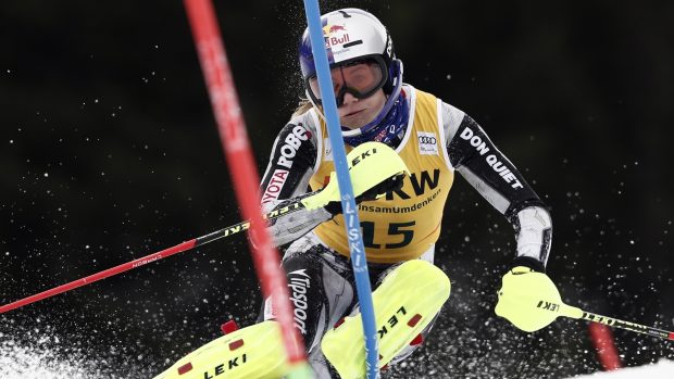 Lyžařka Ester Ledecká obsadila třetí místo v alpské kombinaci v Crans Montaně a potřetí v kariéře se ve Světovém poháru umístila na stupních vítězů