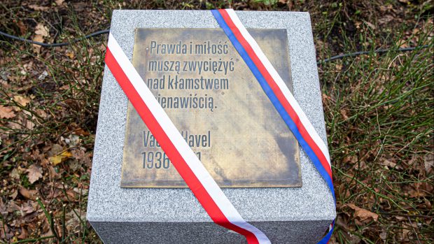 V polské metropoli odhalili pamětní desku věnovanou Václavu Havlovi
