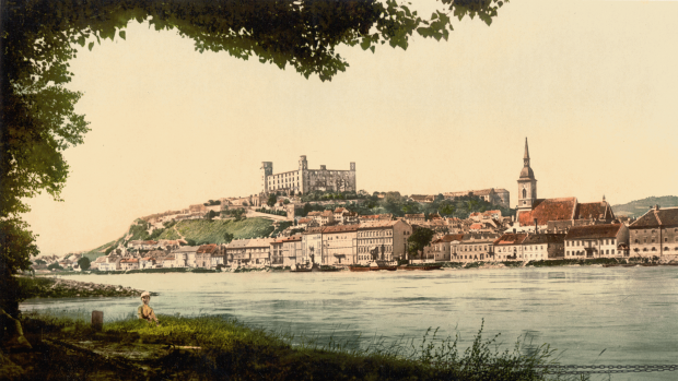 Prešpurk (dnešní Bratislava) kolem roku 1900