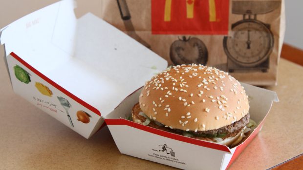 Big Mac od McDonald&#039;s (ilustrační foto)