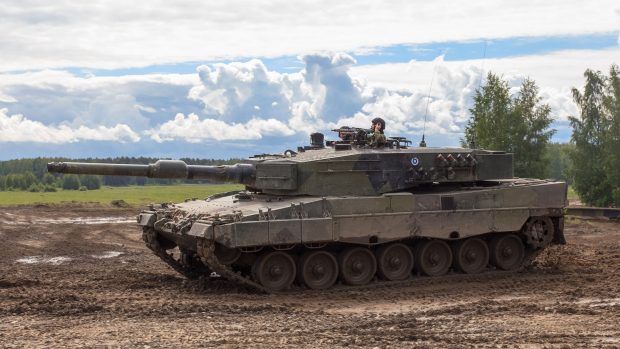 Tank Leopard 2A4 finské armády