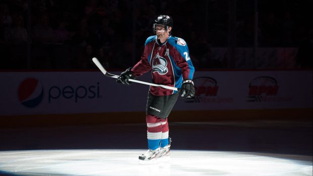 Milan Hejduk v dresu Colorado Avalanche  (rok 2013)