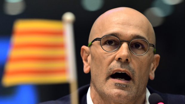 Člen katalánské regionální vlády pro mezinárodní vztahy Raül Romeva