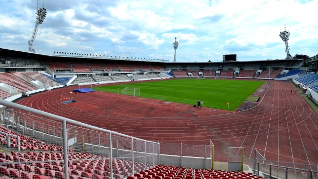 Stadion Evžena Rošického v Praze