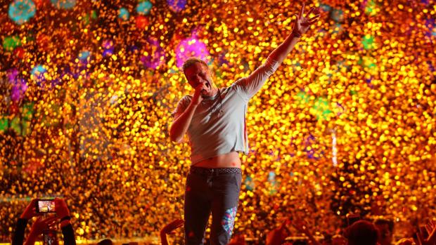 Chris Martin, zpěvák kapely Coldplay