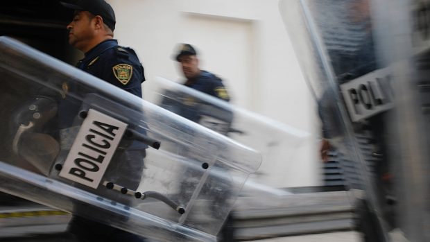 Mexická policie (ilustrační foto)