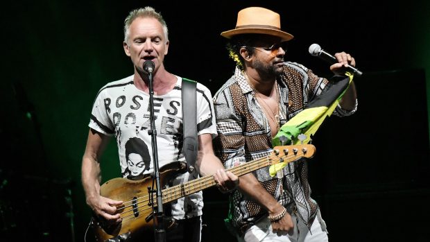 Sting a Shaggy na koncertě v Itálii