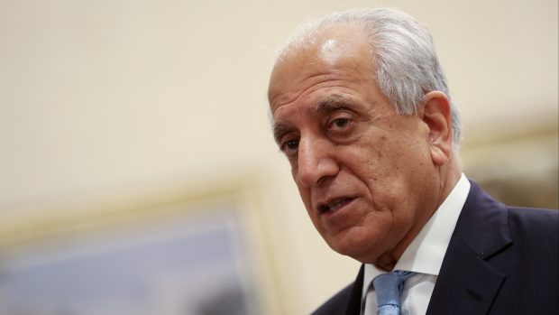 Zvláštní americký mírový vyjednavač při jednáních s afghánským radikálním hnutím Tálibán Zalmay Khalilzad.