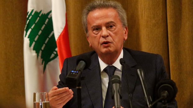 Guvernér libanonské centrální banky Rijad Salámí