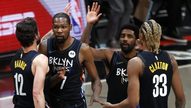 Basketbalisté Brooklynu slaví výhru