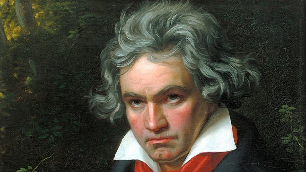 Ludwig van Beethoven (portrét Joseph Karl Stieler, 1819-1820)