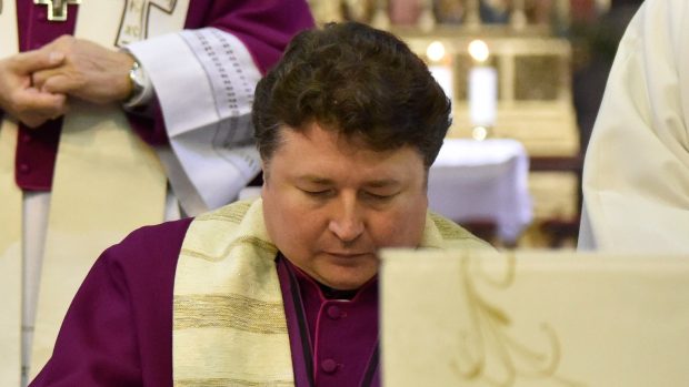 Nový předseda Mezinárodní asociace exorcistů (AIE) a český katolický kněz Karel Orlita (na snímku z roku 2015)