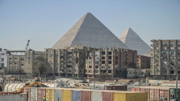 Výstavba v Káhiře
