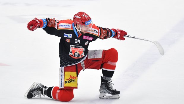 Kevin Klíma a dva jeho spoluhráči z Hradec Králové jsou hlavními postavami v dopingové kauze hokejové extraligy