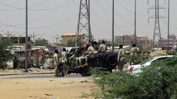 Vojáci v Chartúmu