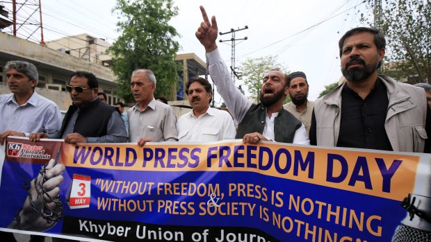 Mezinárodní den svobody tisku v Pakistanu