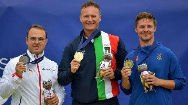 Vladimír Štěpán si na Evropských hrách vystřílel stříbrnou medaili