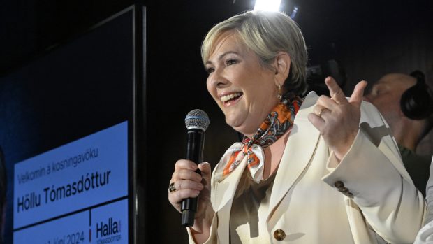Halla Tómasdóttirová, nově zvolená islandská prezidentka