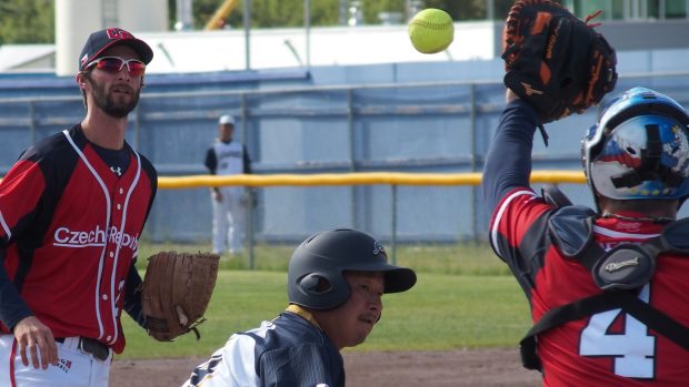 Momentka ze zápasu s Japonskem