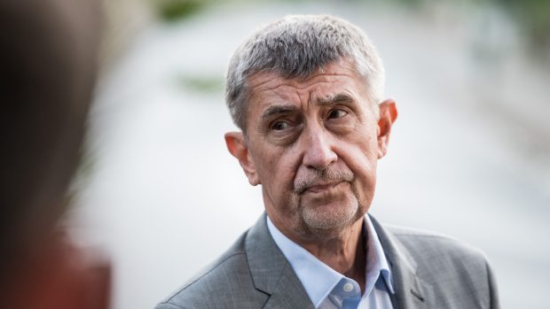 Andrej Babiš po schůzce v Lánech.