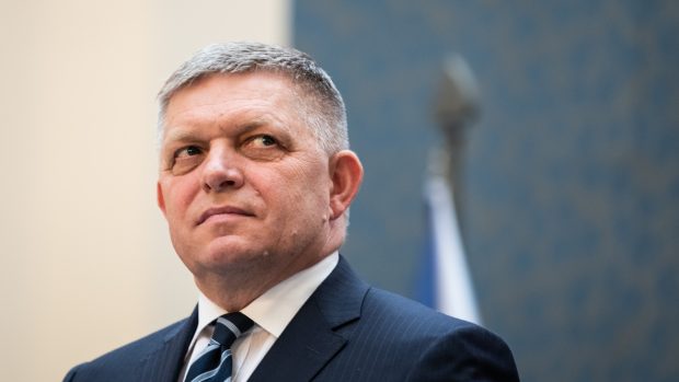 Robert Fico a Petr Fiala