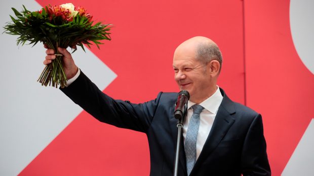 Žhavý kandidát na německého kancléře Olaf Scholz