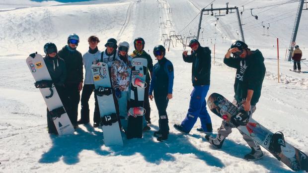 Čeští snowboardcrossoví junioři
