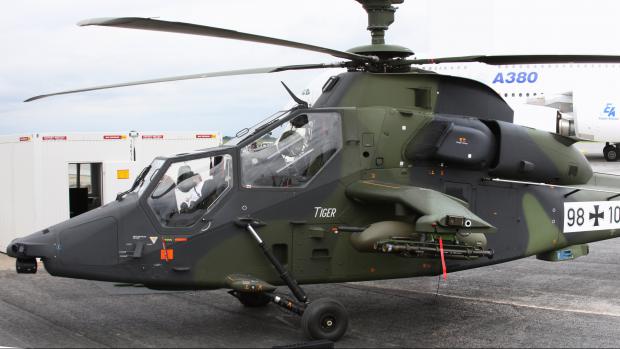 Německý bojový vrtulník Tiger (ilustrační foto)