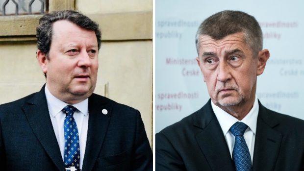 Ministr kultury Antonín Staněk a premiér Andrej Babiš