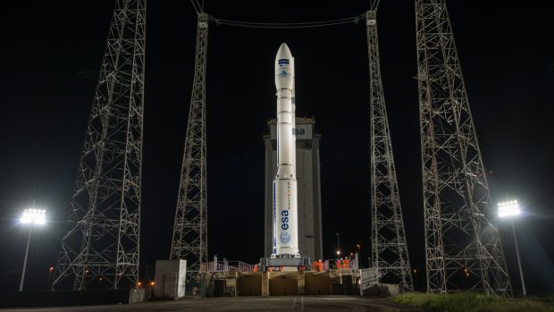 Raketa Vega je určena pro dopravu nákladu do 2,5 tuny na nízkou oběžnou dráhu kolem Země (ilustrační foto)