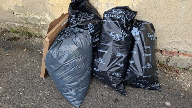 Volunteers in Duchcov cleaned up nature: Local Sokol members also joined the effort