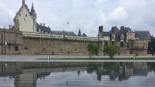 Zámek vévodů bretaňských ve francouzském Nantes.