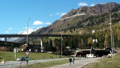 Jižní portál Gotthardského tunelu
