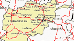 mapa Afghánistánu
