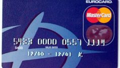 Kreditní karta Eurocard MasterCard