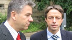 Klaus Wowereit a Pavel Böhm