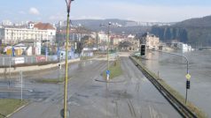 Povodně v Ústí nad Labem - 7.4.2006