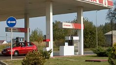čerpací stanice Benzina