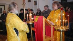 Pravoslavní křesťané v Litoměřicích slaví Vánoce